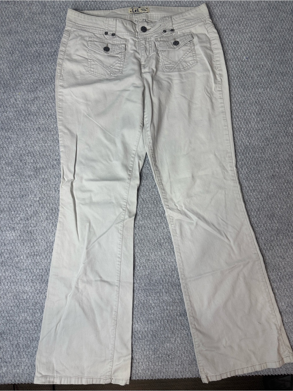 Vintage L.E.I. Ashley Trouble Flare Pants Juniors 13